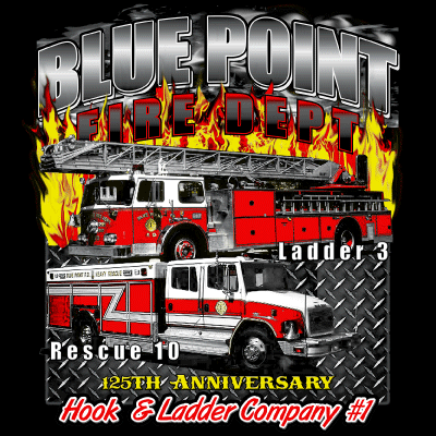 Blue Point Fire Dept Logo