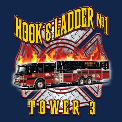 Hook & Ladder No 1 Logo Logo